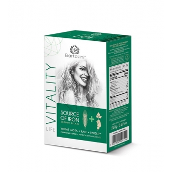 Makaron Life Vitality Żelazo 250 g Bartolini